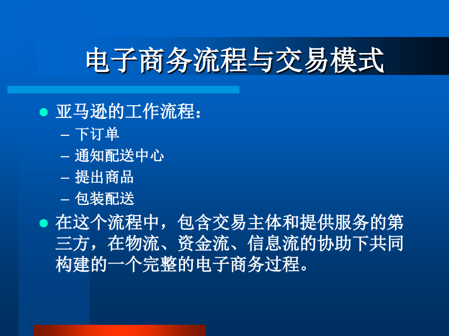 网络营销电子商务流程与交易模式课件_第1页