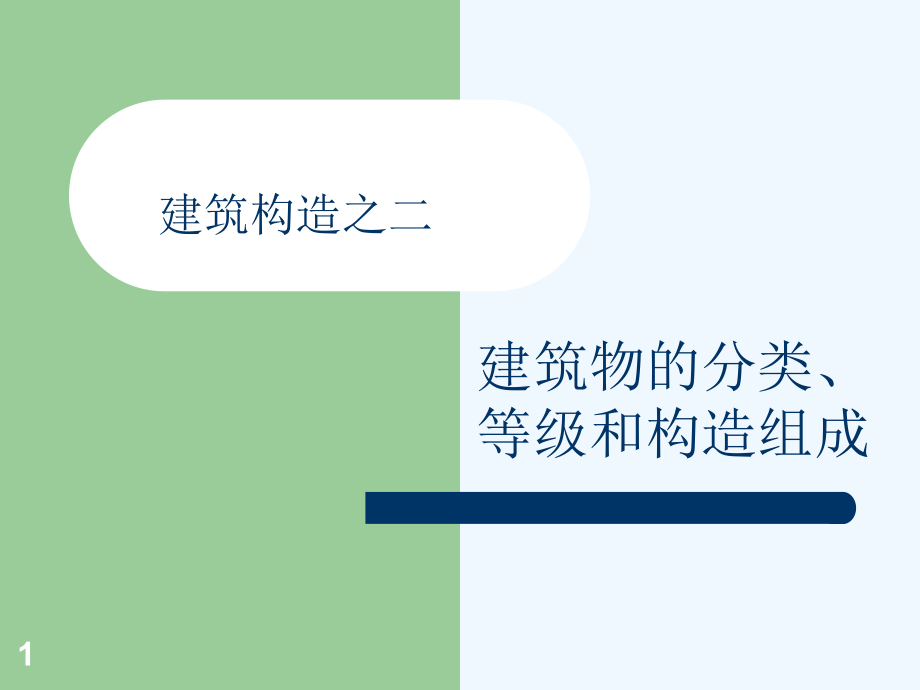 建筑物分类、构造组成课件_第1页