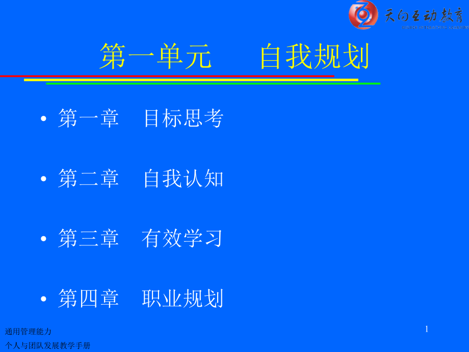 个人与团队管理培训ppt课件_第1页