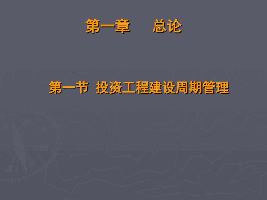 公司投资项目管理与案例分析_第1页