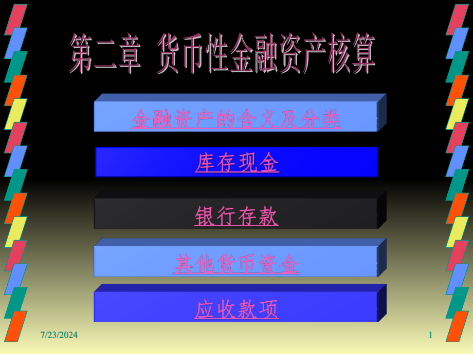 货币性金融资产核算课件_第1页