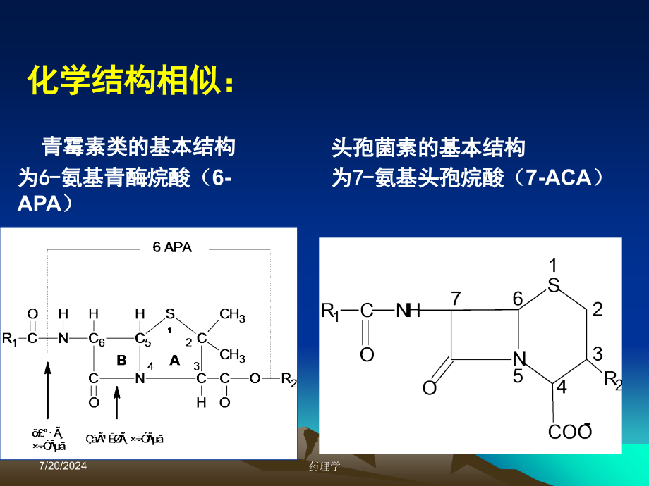 药理学课件第二十八章β-内酰胺类抗生素_第1页