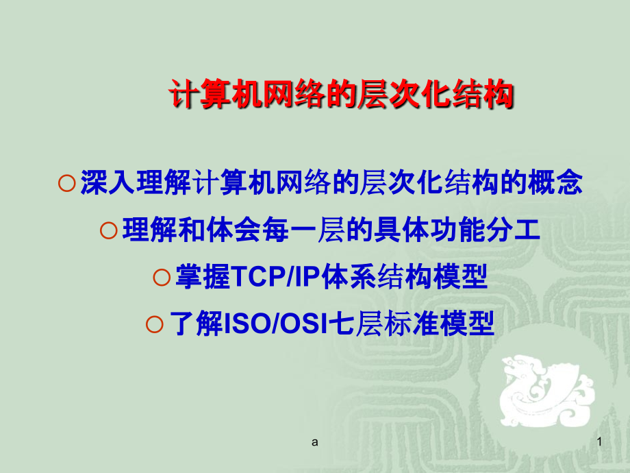 计算机网络的层次化结构课件_第1页