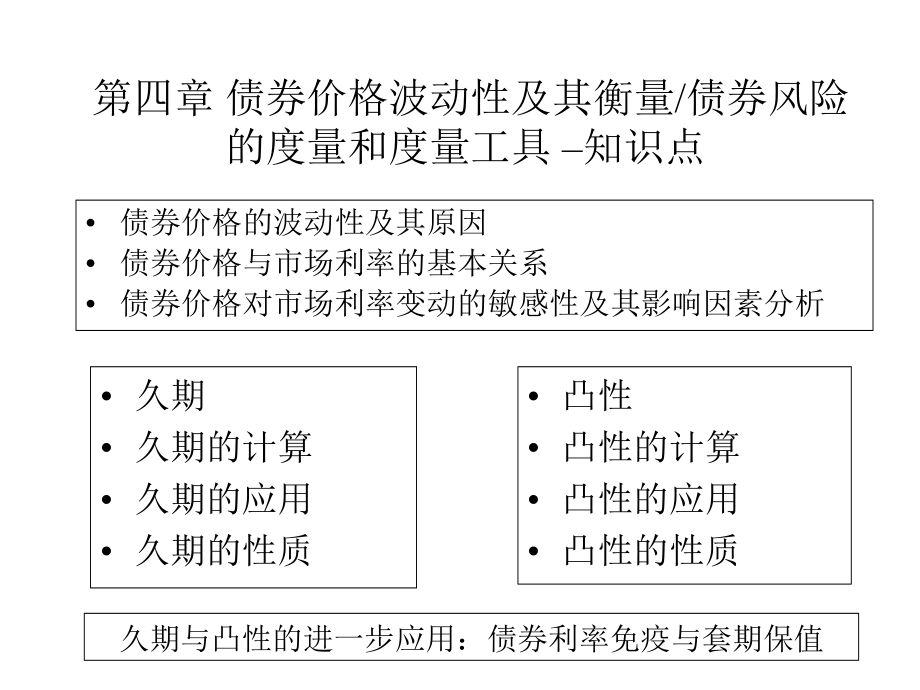 债券价格波动性及其衡量第二部分课件_第1页