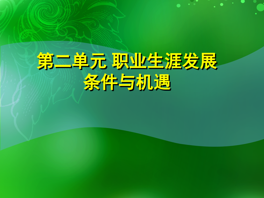 职业生涯规划与职业理想课件_第1页