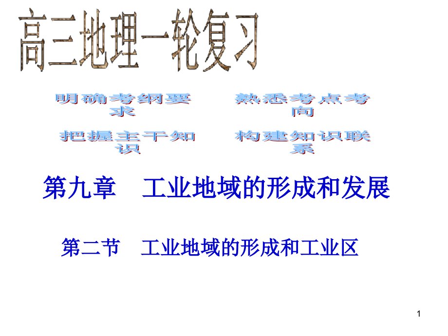 不同类型的工业区课件_第1页