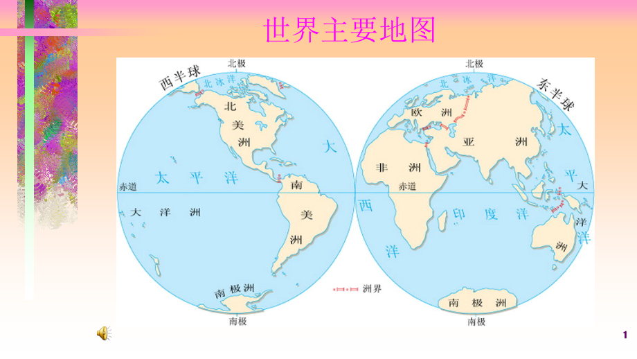 世界地理主要的地图课件_第1页