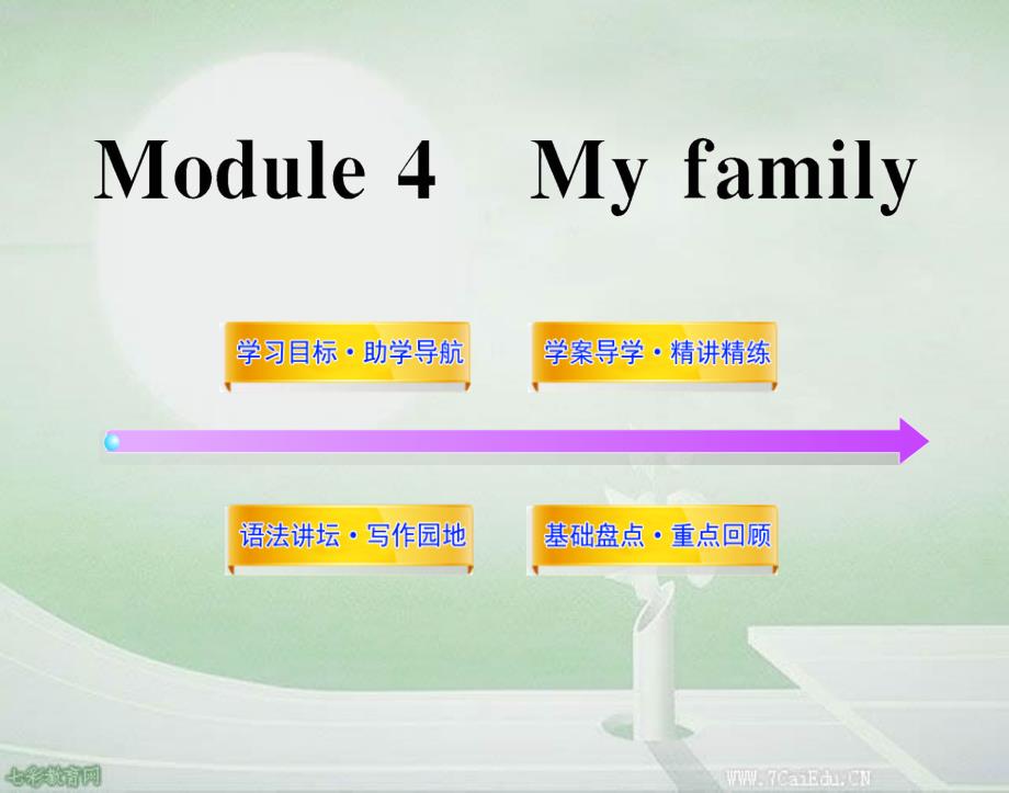 英语七级上外研版module课件_第1页