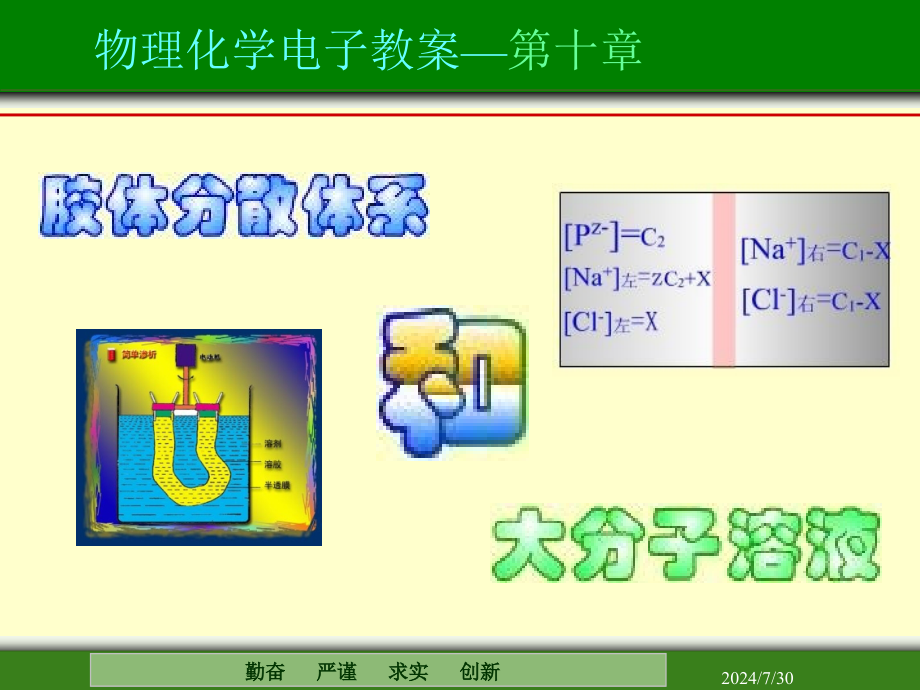 胶体分散体系和大分子溶液课件_002_第1页