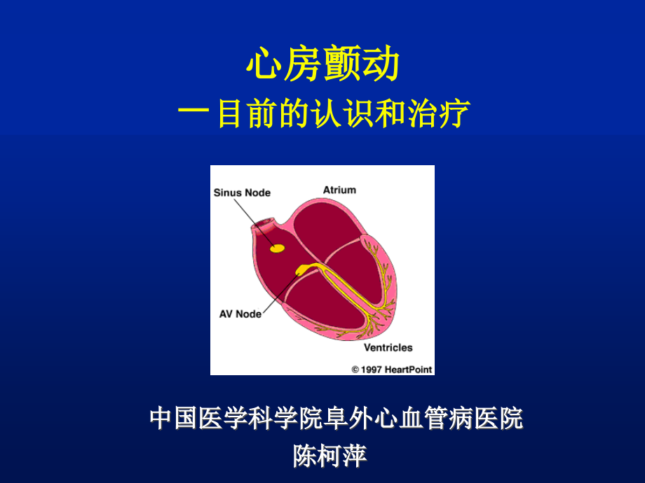 陈柯萍老师课件-心房颤动讲义_第1页