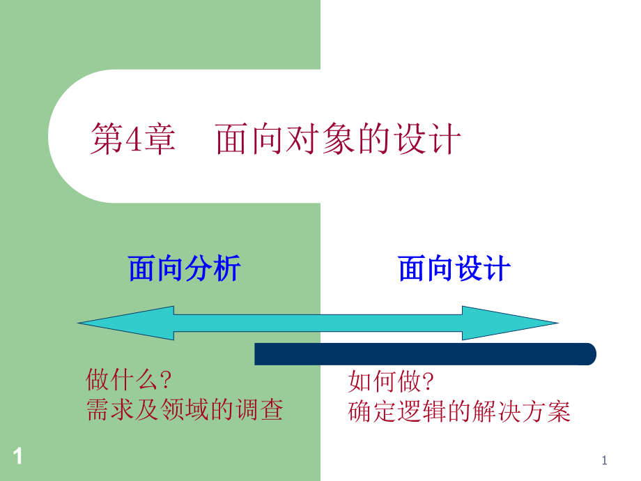 面向对象的设计课件_第1页