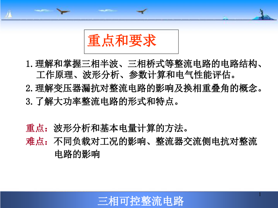 第三章-三相可控整流电路课件_第1页