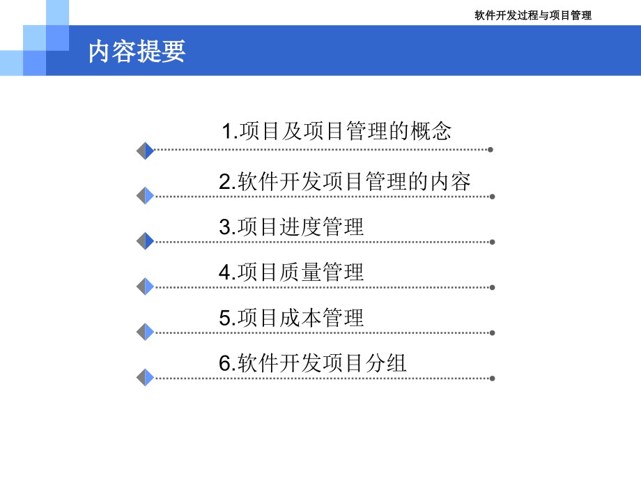 软件开发项目管理概述课件_第1页