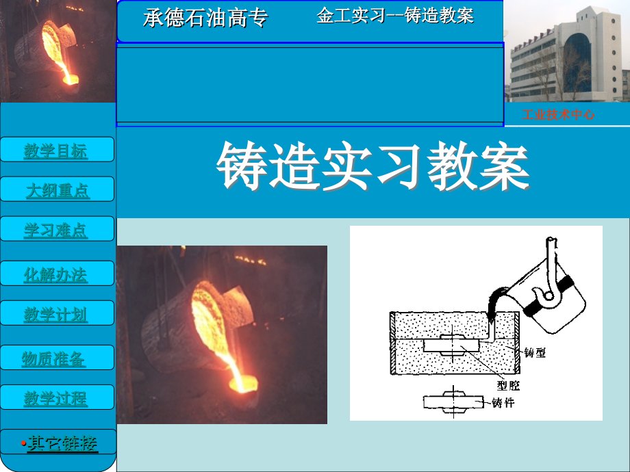 铸造实习教案zhuzao资料课件_第1页