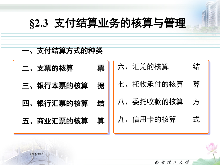 金融会计课件G1101讲诉_第1页