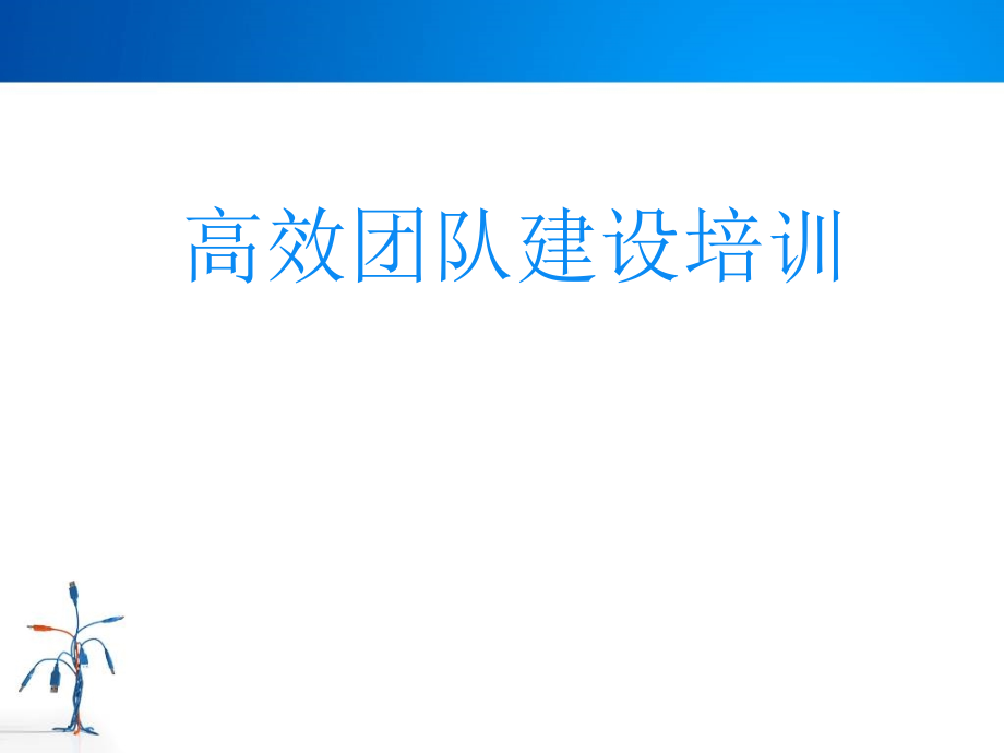 高效团队建设培训教程课件_第1页