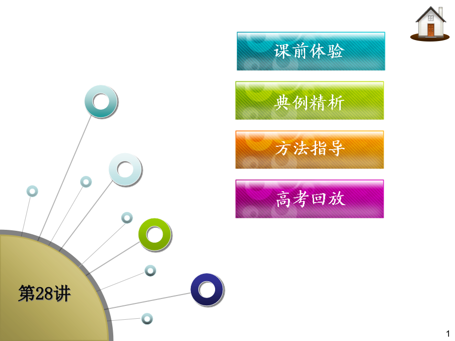 高三化学第一轮复习全套第28讲化学实验方案的设计与评价课件_第1页