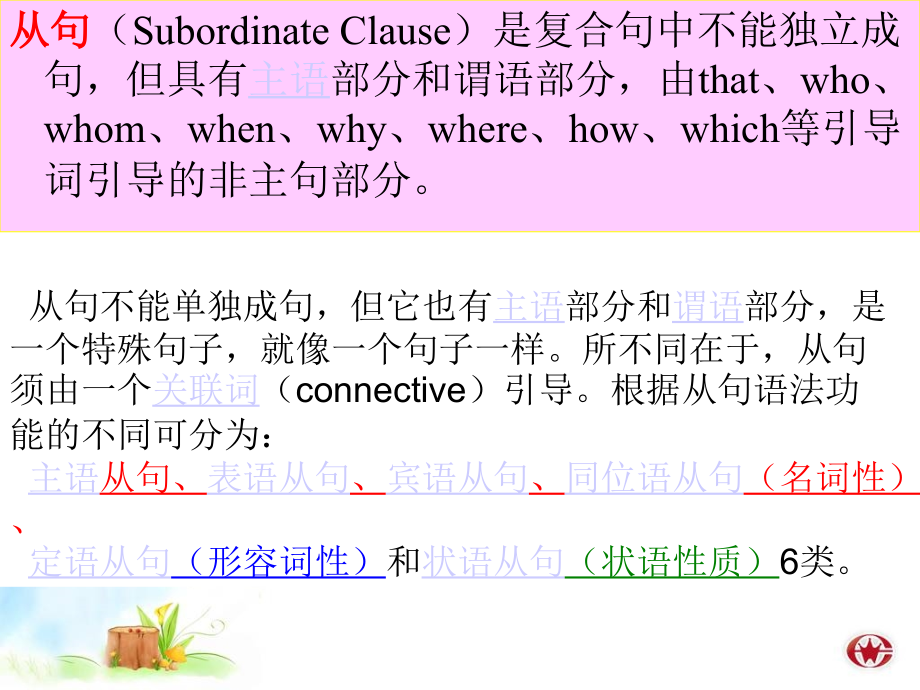 高三英语状语从句考点专题复习课件_第1页