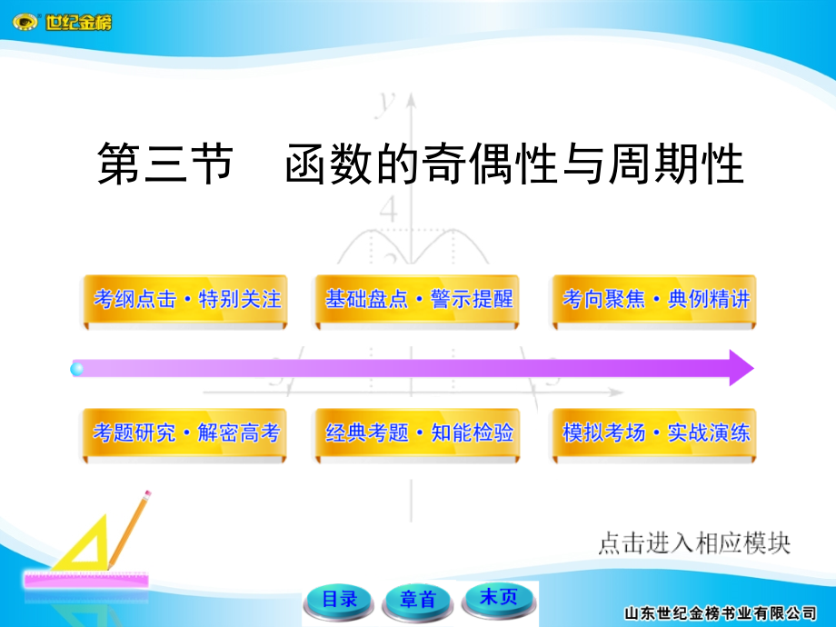 高三数学-复习函数的奇偶性和周期性课件_第1页