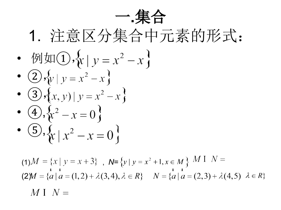 高考数学基础知识100条教学课件_第1页