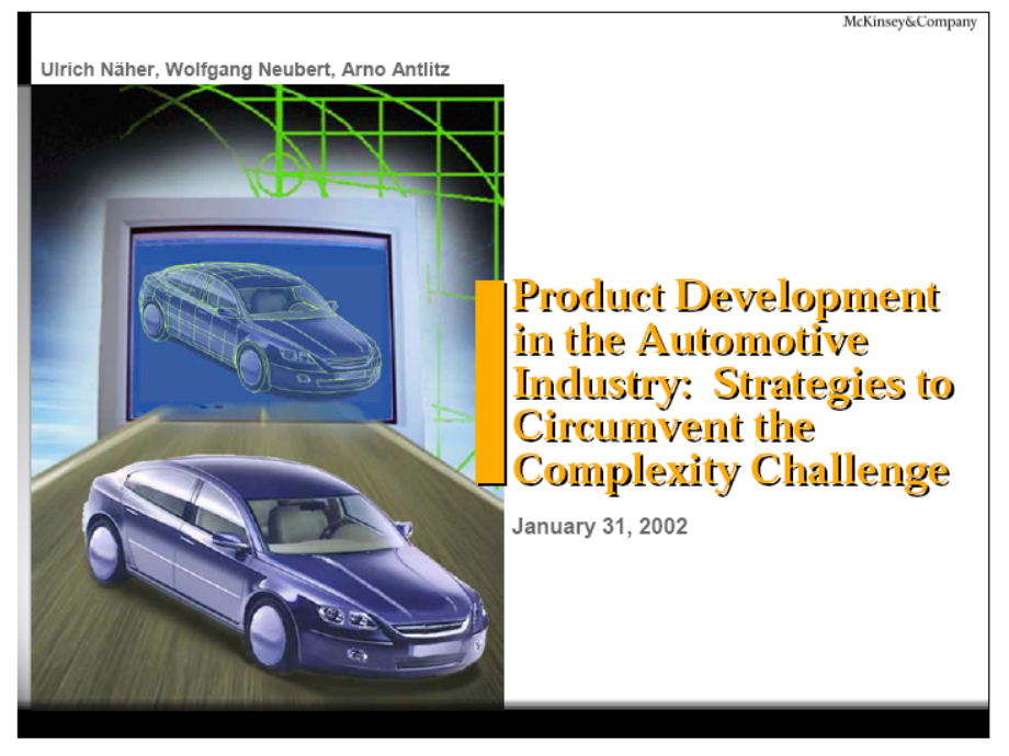 麦肯锡++汽车新产品开发流程资料课件_第1页
