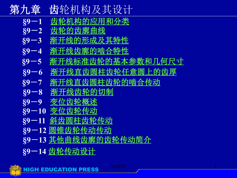 齿轮设计标准--课件_第1页