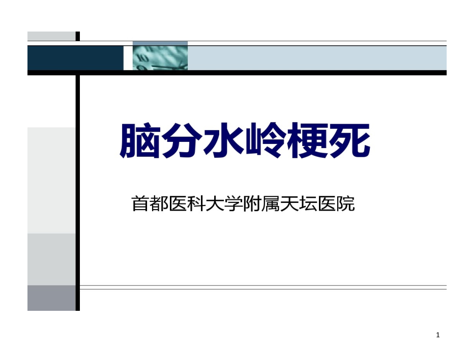 分水岭梗死各种类型课件_第1页