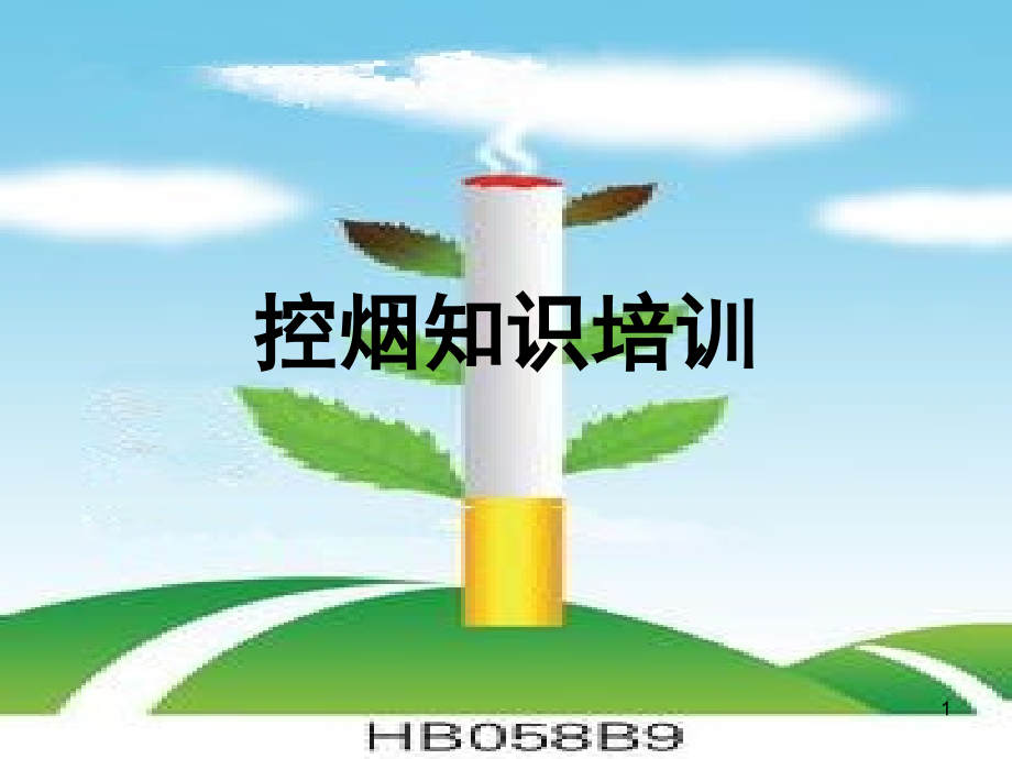 控烟知识培训课件_第1页