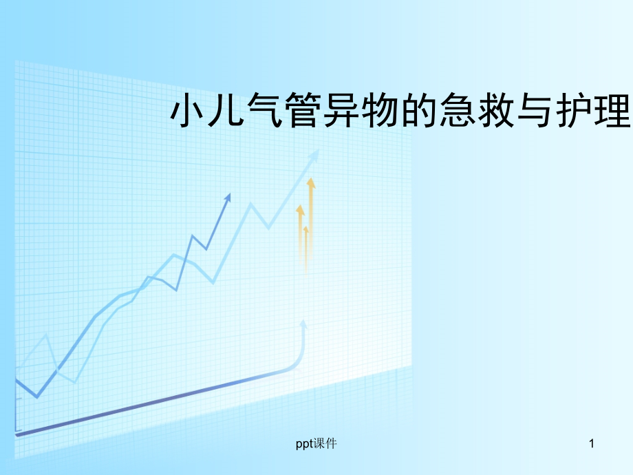 小儿气管异物的急救与护理--课件_第1页