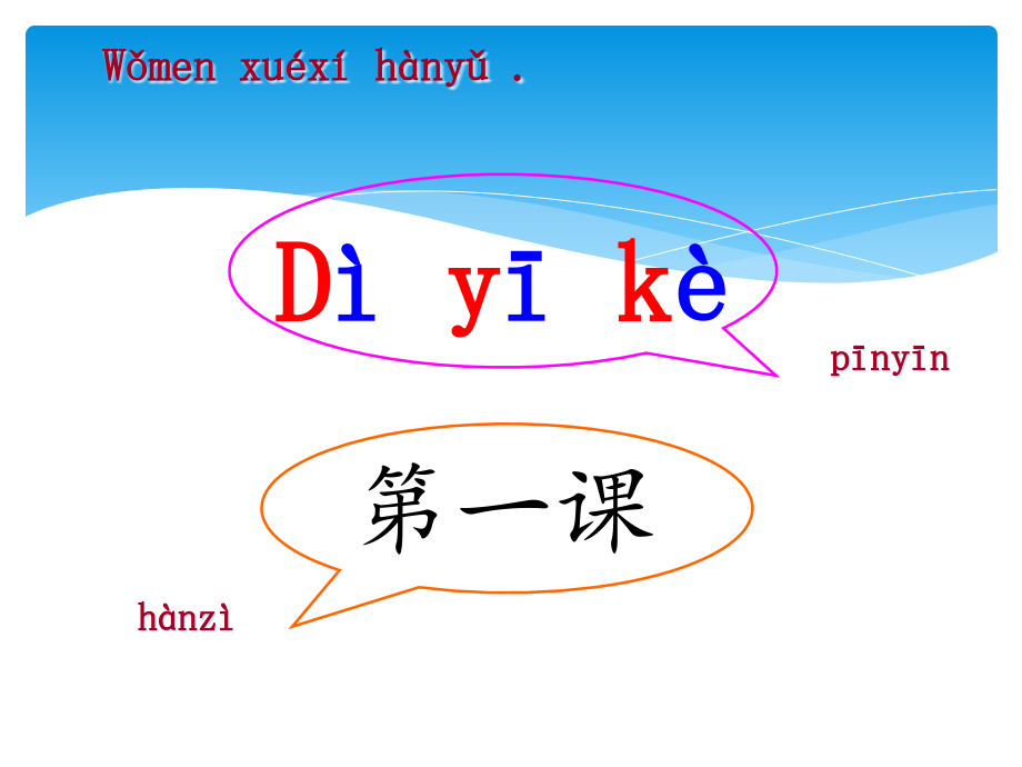 新实用汉语课本第一册第一课课件_第1页