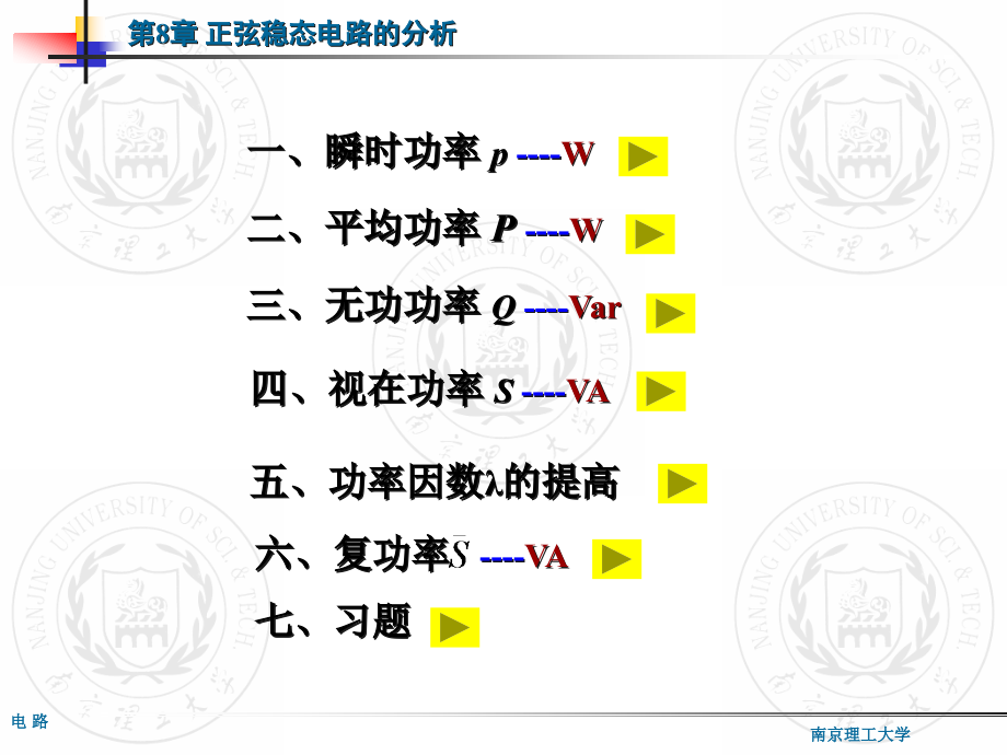 正弦稳态电路的功率课件_第1页