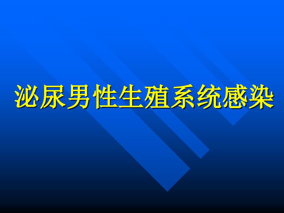 外科学课件：泌尿男性生殖系统感染_第1页