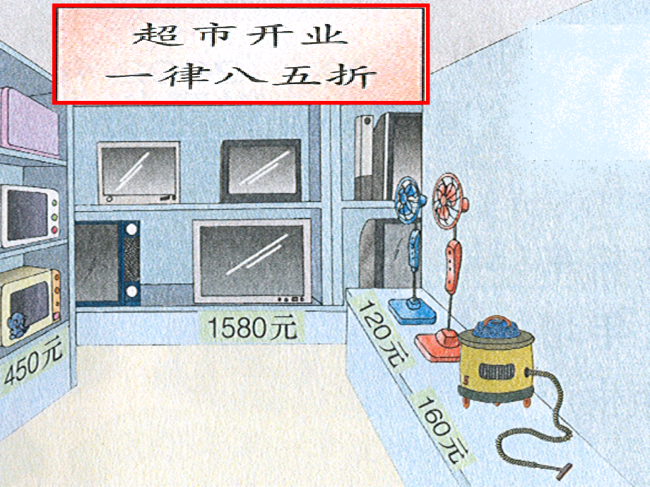 人教新课标数学六年级的上册《折扣》之二课件_第1页