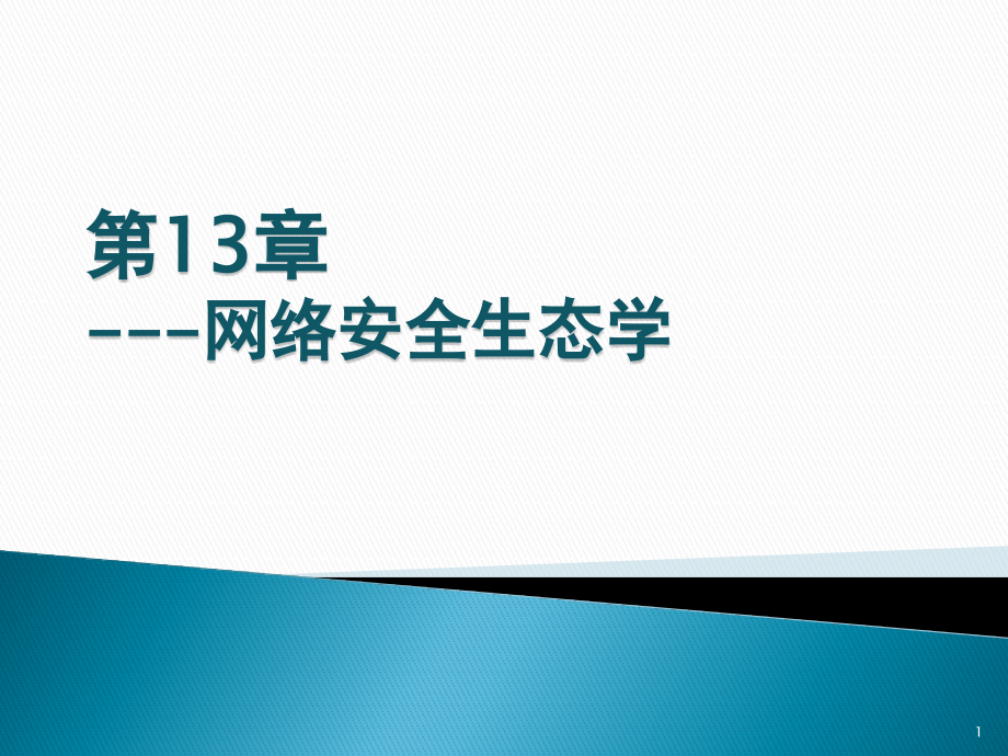 第13章网络安全生态学课件_第1页