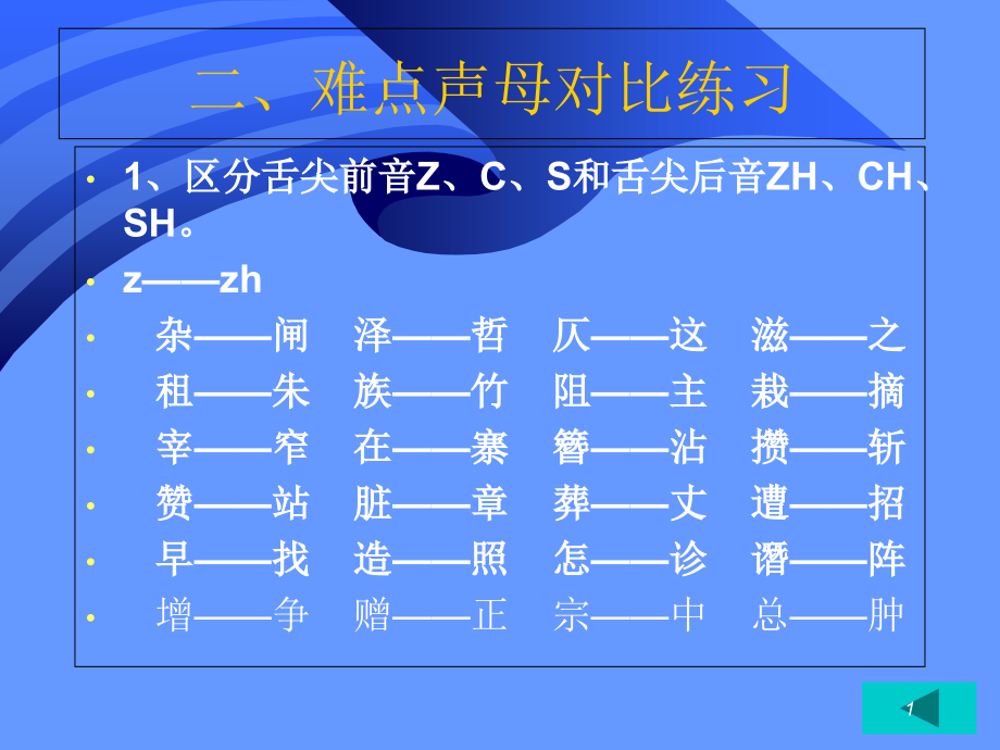 普通话教学讲解课件_第1页