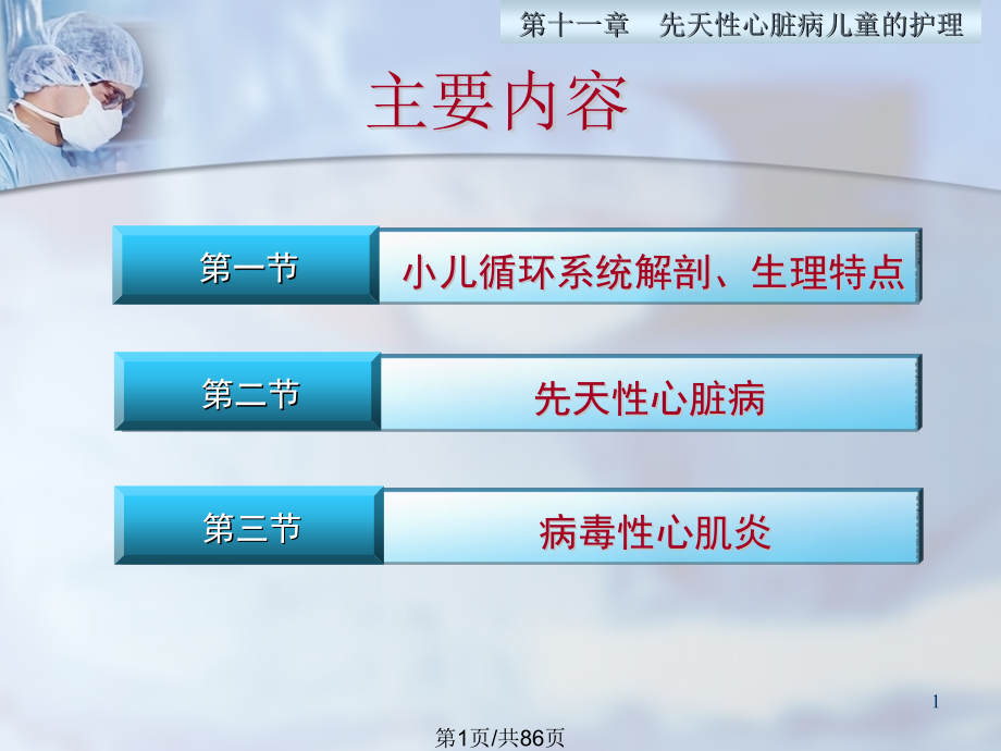 循环系统疾病患儿护理课件_第1页