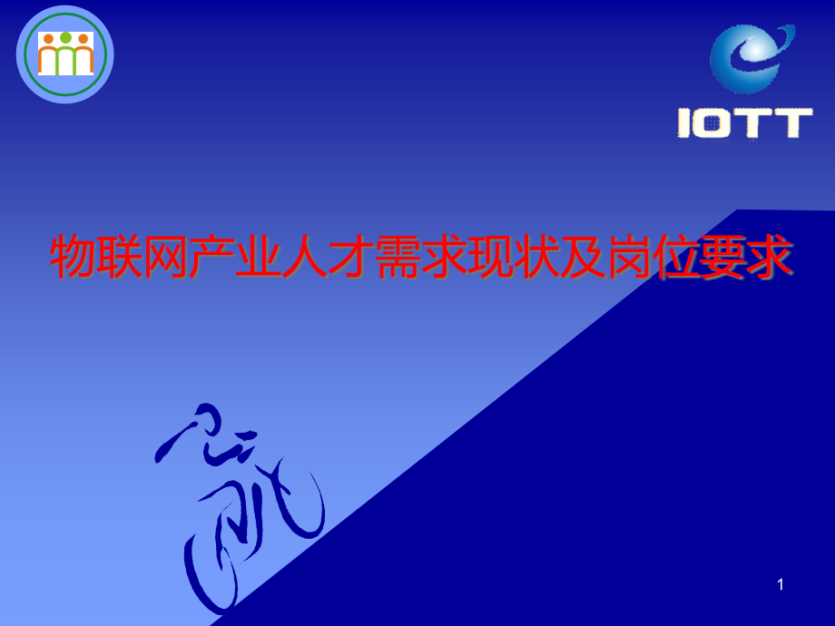 物联网产业人才需求现状及岗位要求课件_第1页