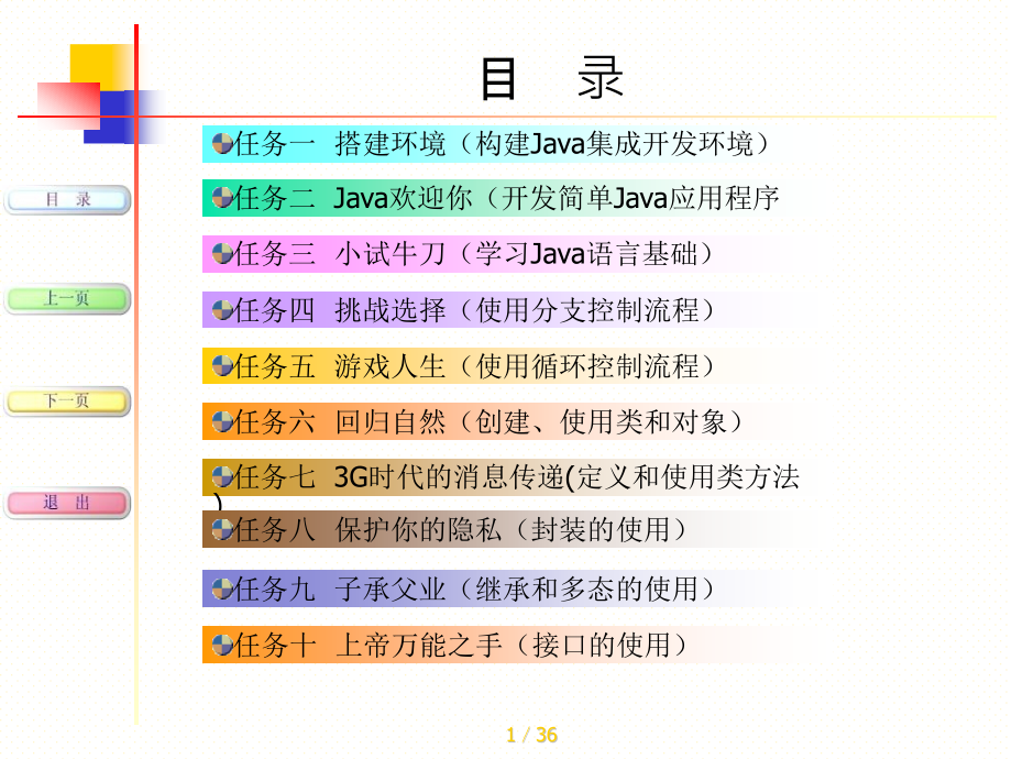 Java程序设计任务驱动式教程09章_第1页