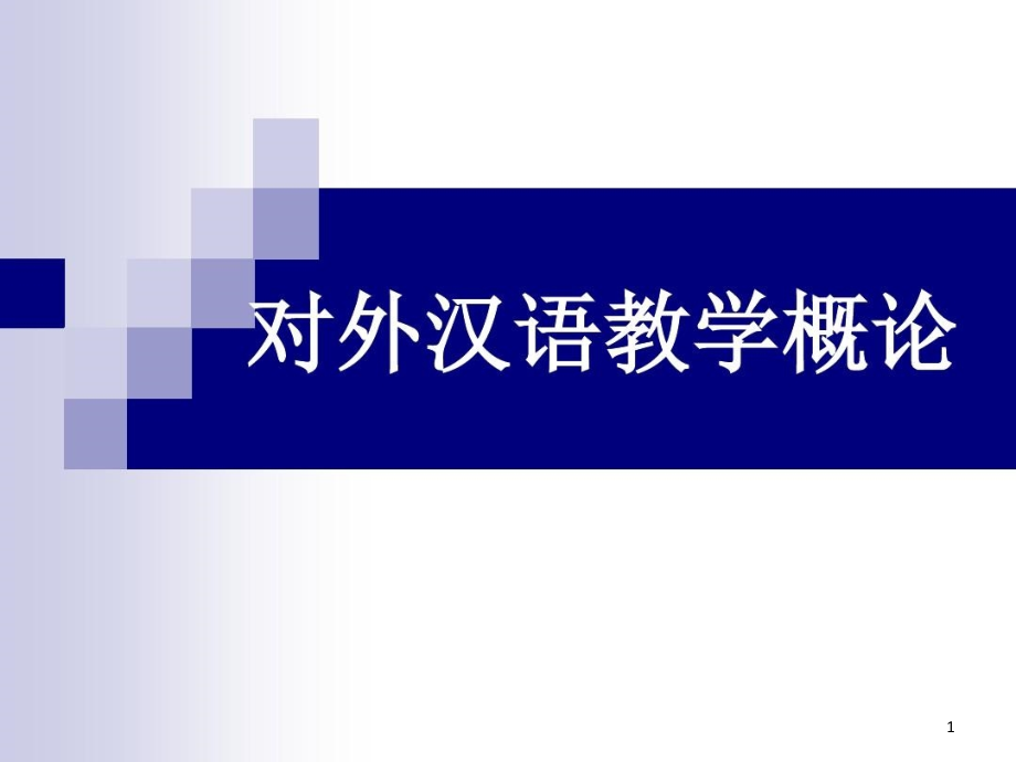 对外汉语教学概论课件_第1页