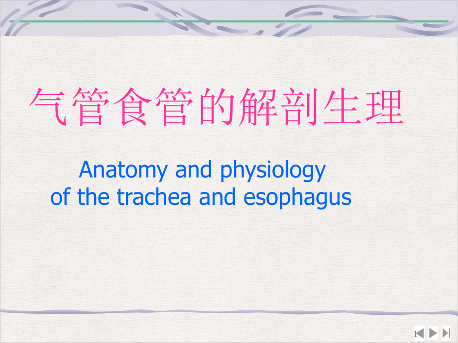 气管食管耳鼻咽喉科学完整版课件_第1页