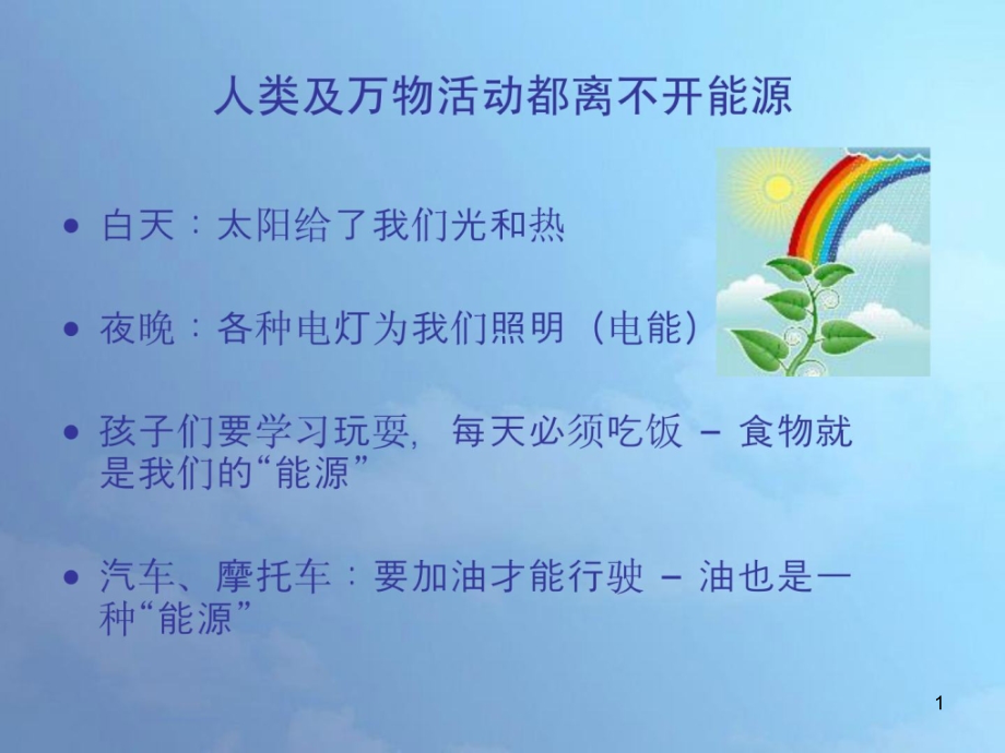 整理版儿童太阳能科普常识讲座课件_第1页