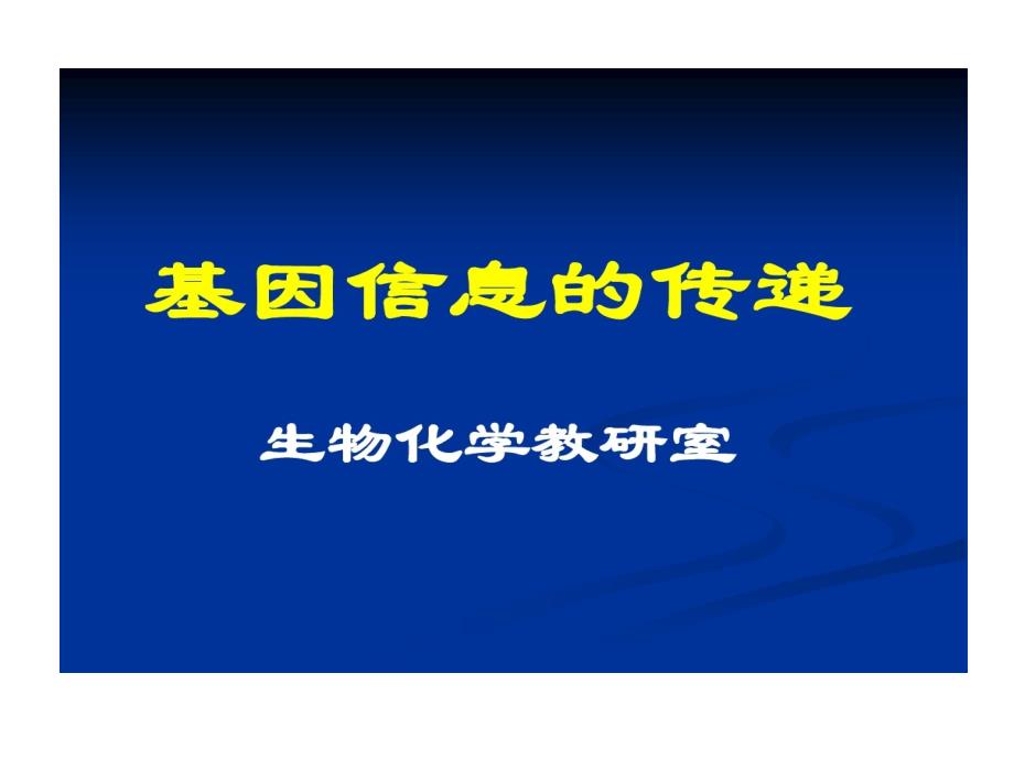 基因信息传递课件_第1页