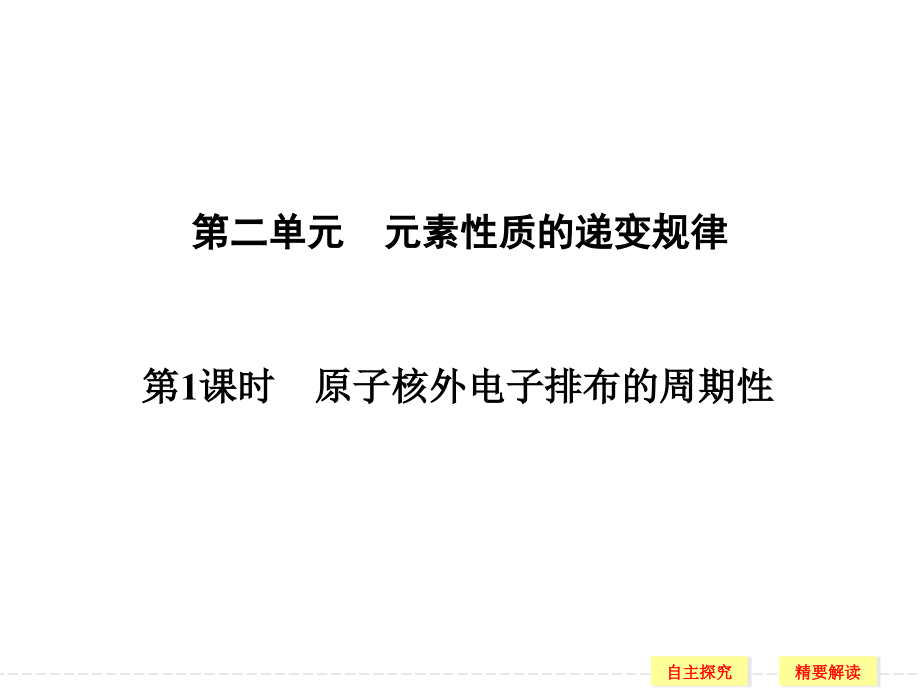 原子核外电子排布的周期性同步ppt课件_第1页