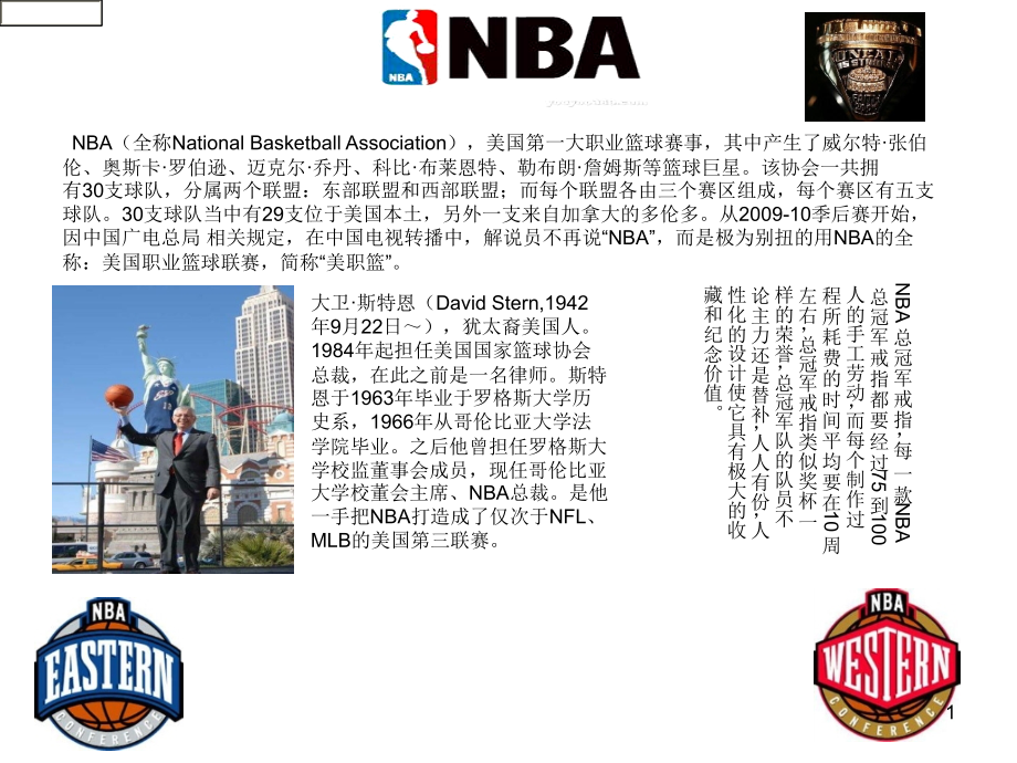 珍藏NBA所有球队及当家球星介绍剖析课件_第1页