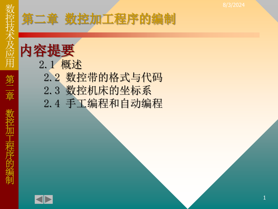 教学用第2章章节数控编程[1]资料课件_第1页