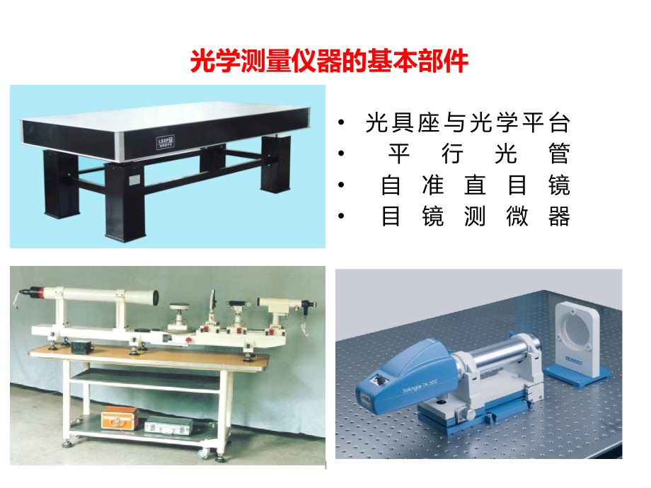 光学测量仪器的基本部件课件_第1页