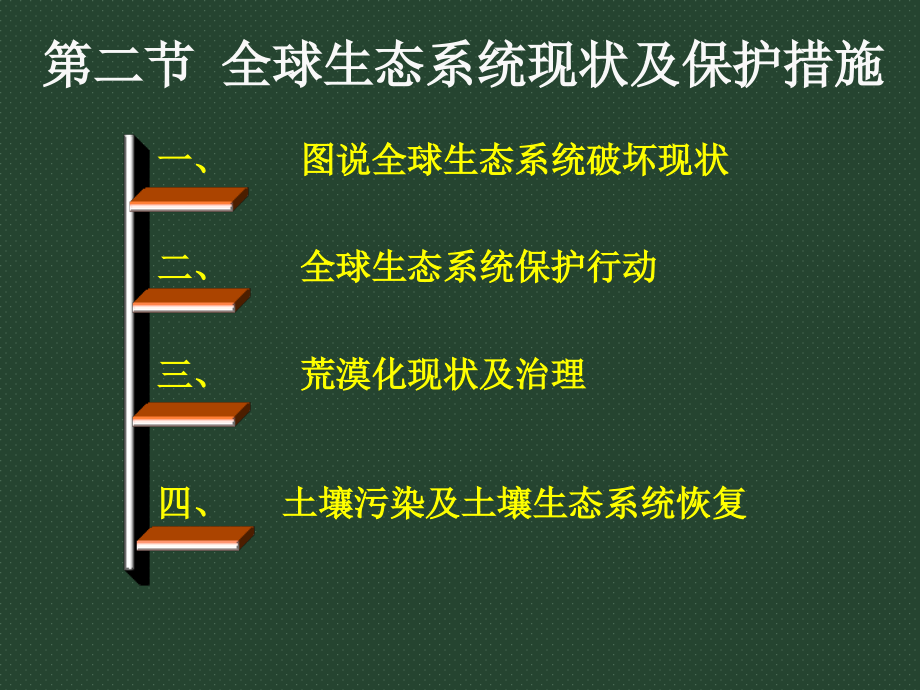 全球生态系统现状及保护措施课件_第1页