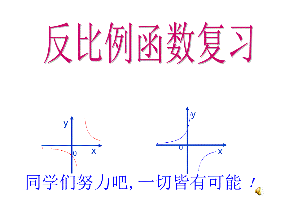 反比例函数中考总复习课件_第1页