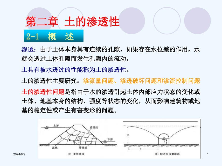 第二章++土的渗透性课件_第1页