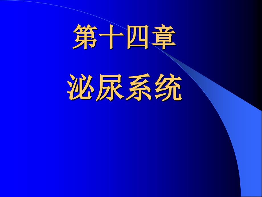 第十七章泌尿系统课件_第1页